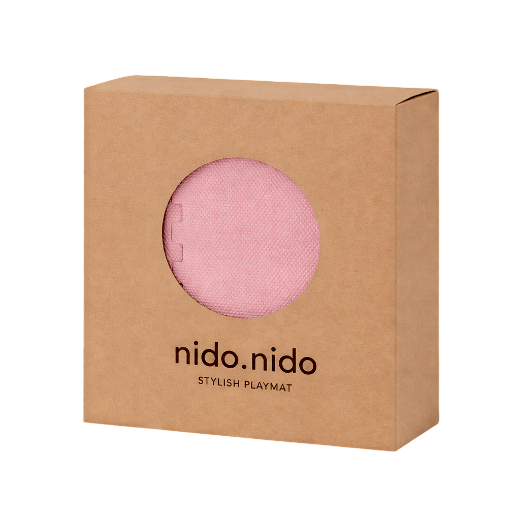 Nido Nido | Puzzelmat Plain Color Puzzle Mat Dusty Rose 9-pack