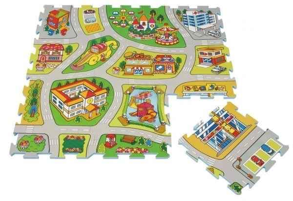 Nido Nido | Puzzelmat City Map 9-pack