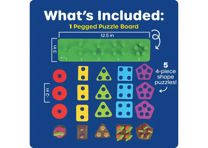 Learning Resources | stacking shapes garden