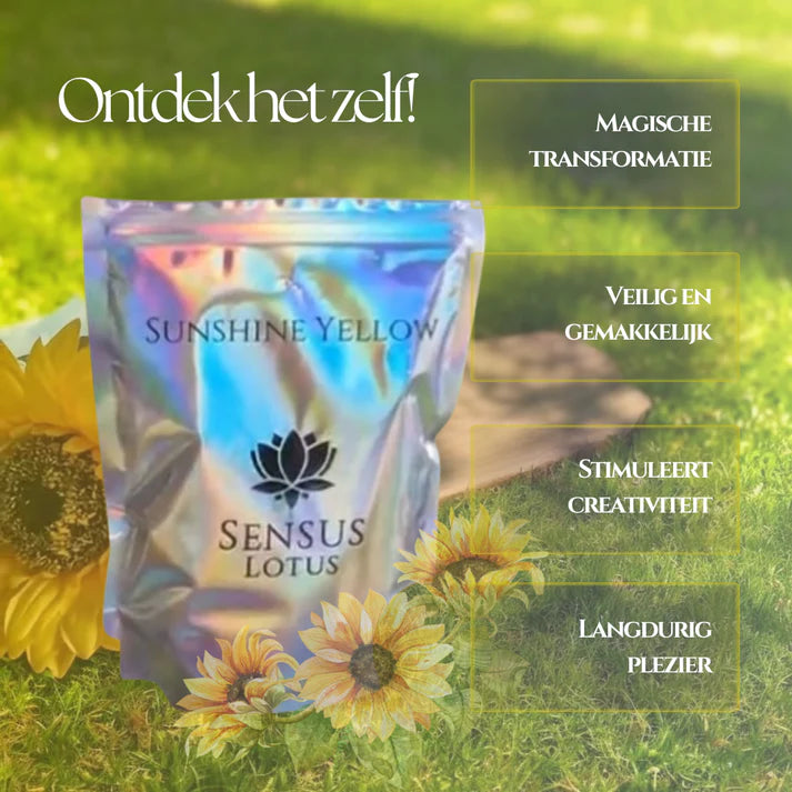 Sensus Lotus | Sunshine Yellow Badpoeder 60gr