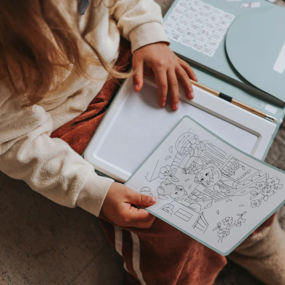 Kidywolf | Kidydraw Pad Food Around The World 6Y+