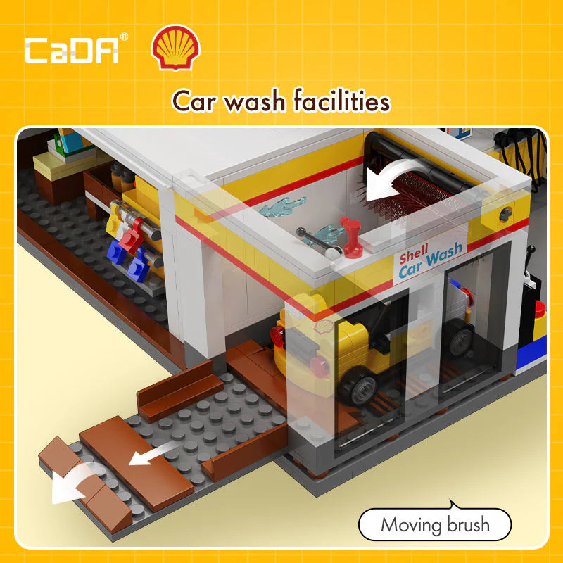 CaDA | Building Series - Shell Retail Station 1309 Stuks