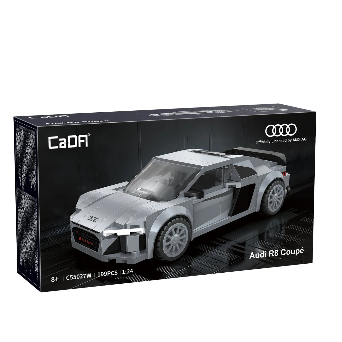 CaDA | 1:24 Car Series - Audi R8 CoupÃ©  2019 199 Stuks Schaal 1:24