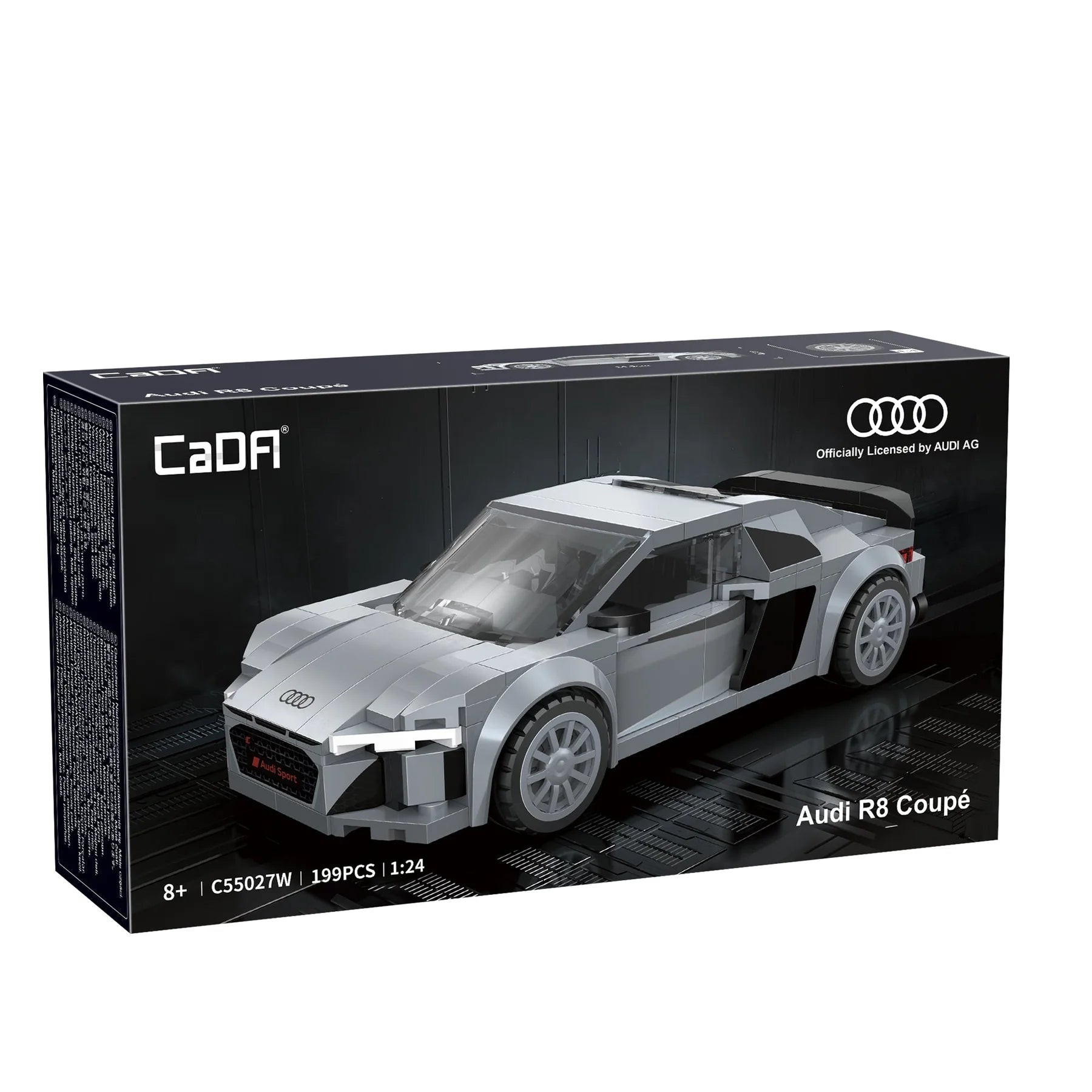 CaDA | 1:24 Car Series - Audi R8 CoupÃ©  2019 199 Stuks Schaal 1:24