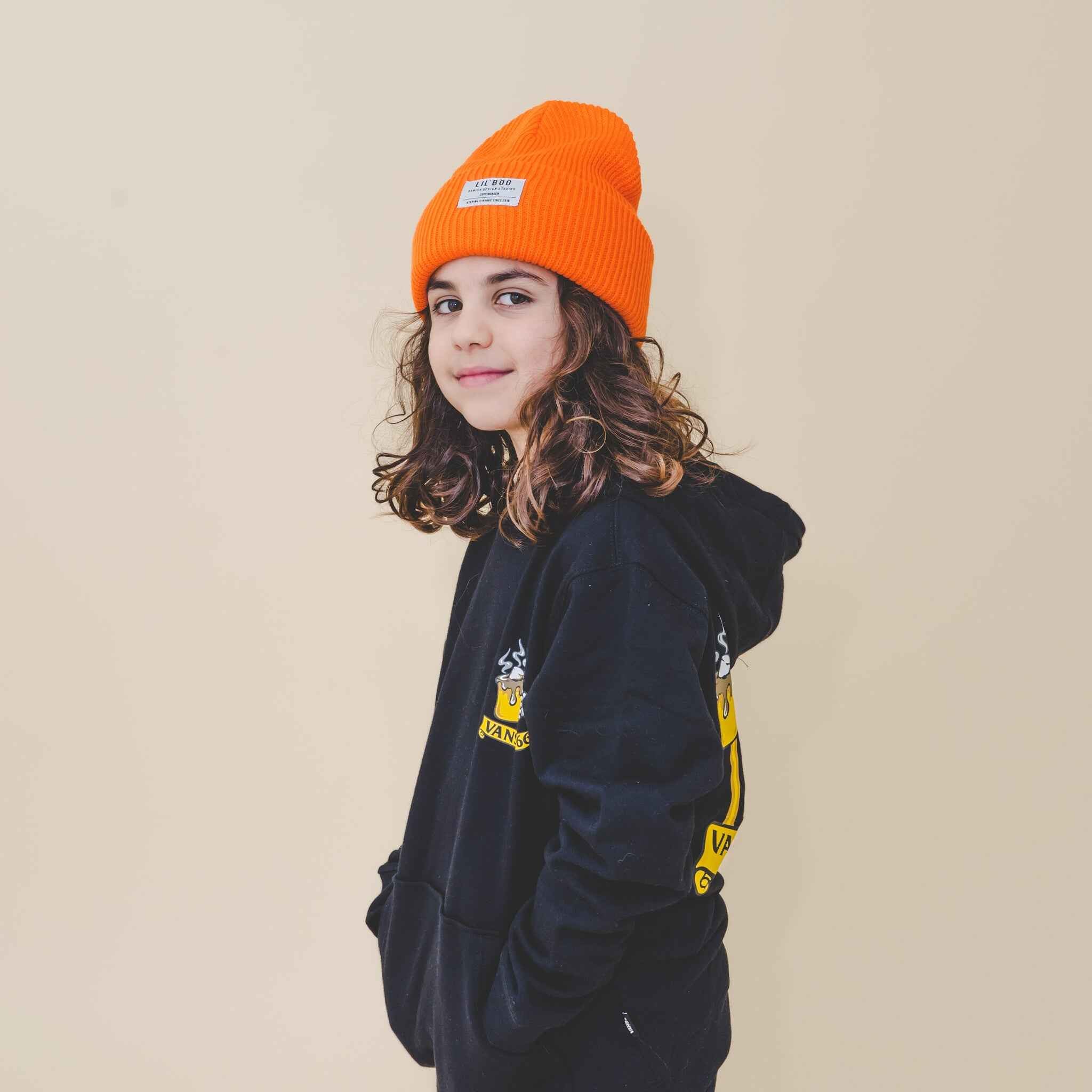 Lil’ Boo | Hygge Beanie Orange