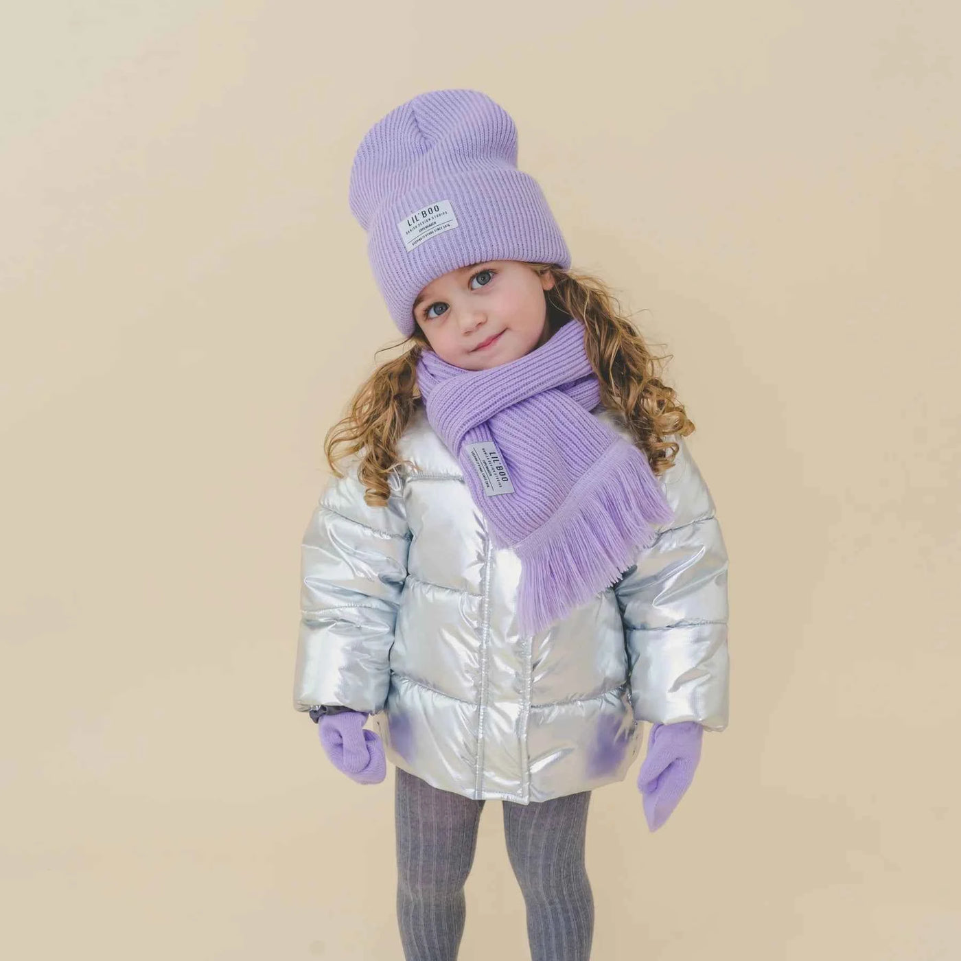 Lil' Boo | Hygge Handschoenen Light Blue 4-14 jaar