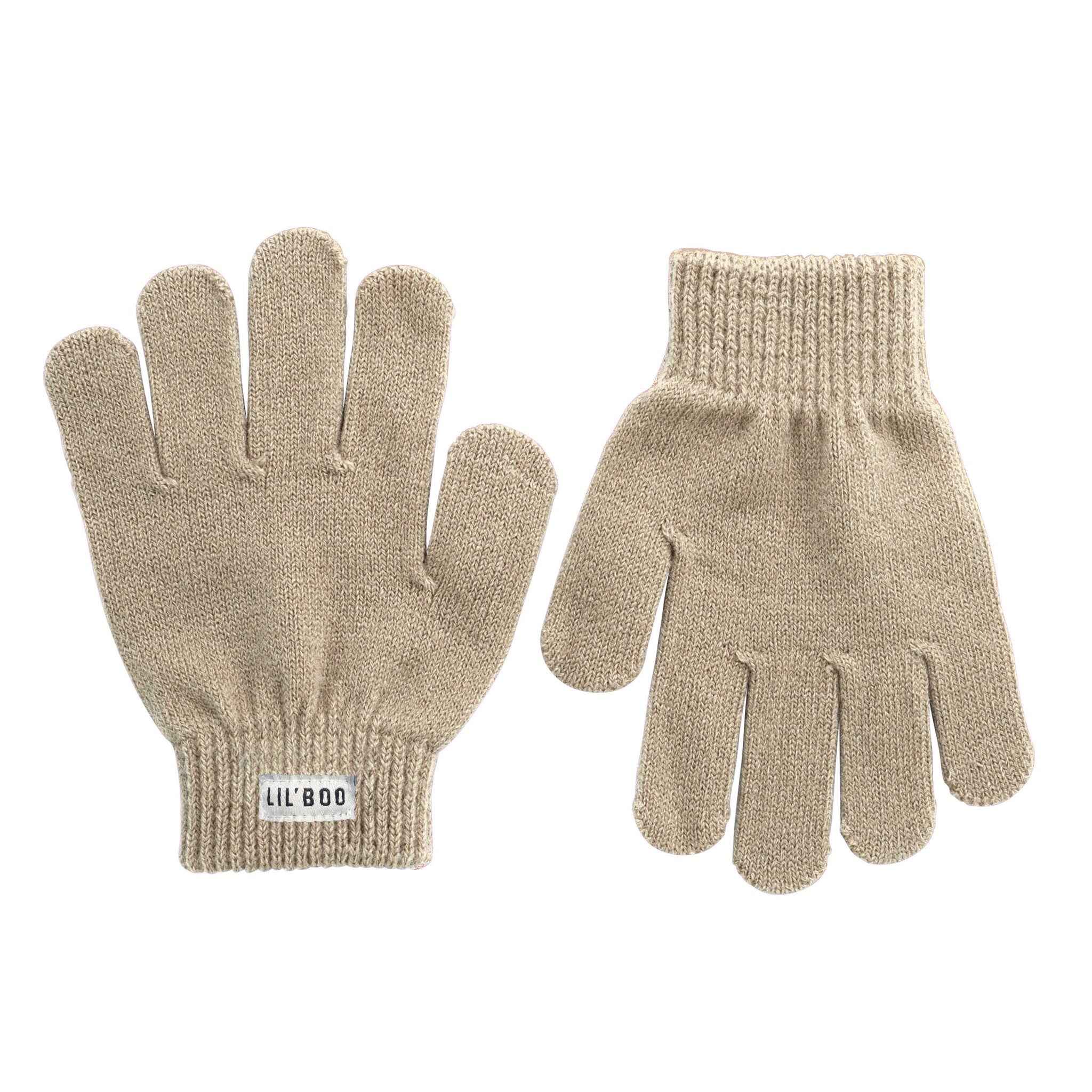 Lil' Boo | Hygge Finger Gloves Camel 4-14Y