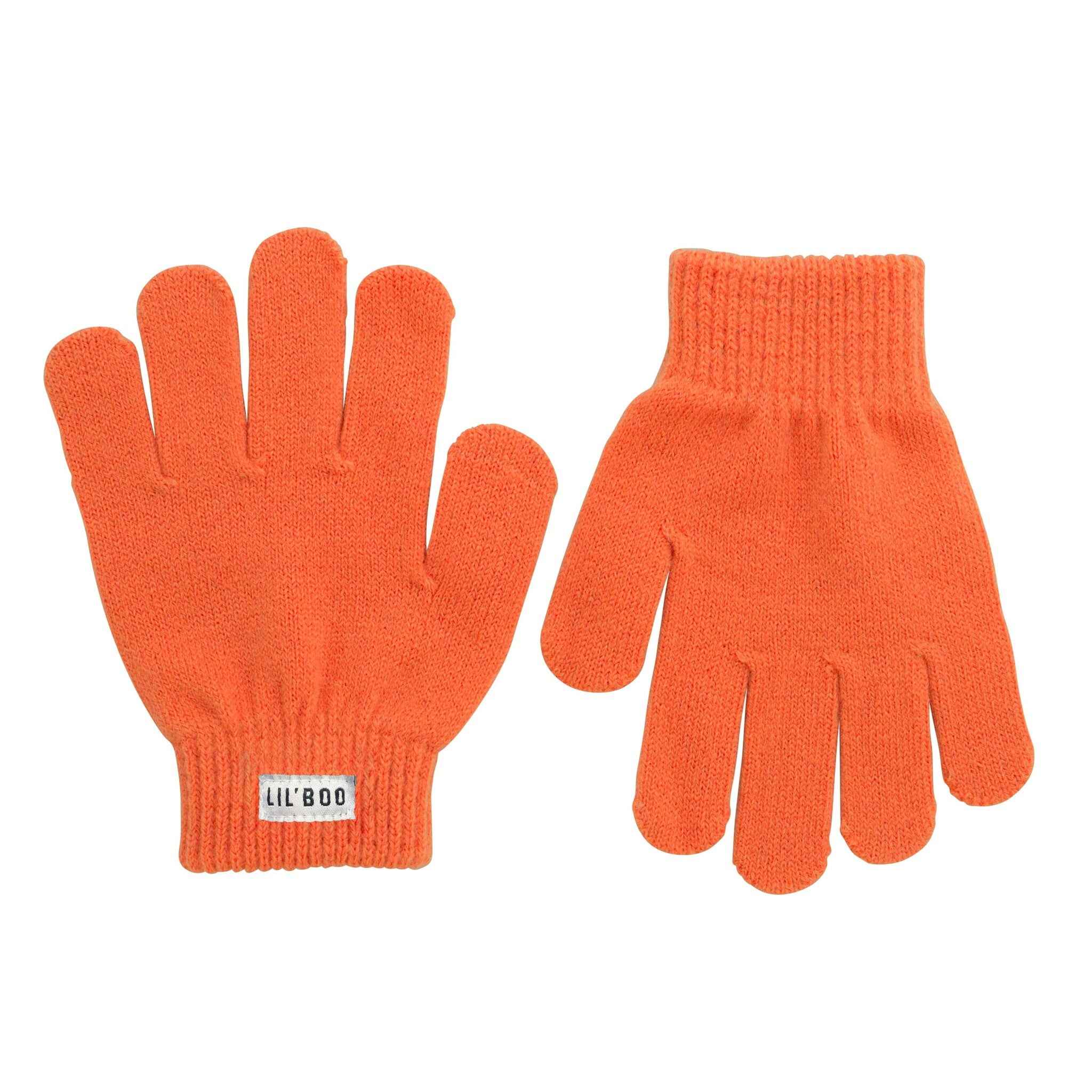 Lil' Boo | Hygge Gloves Orange 4-14 years