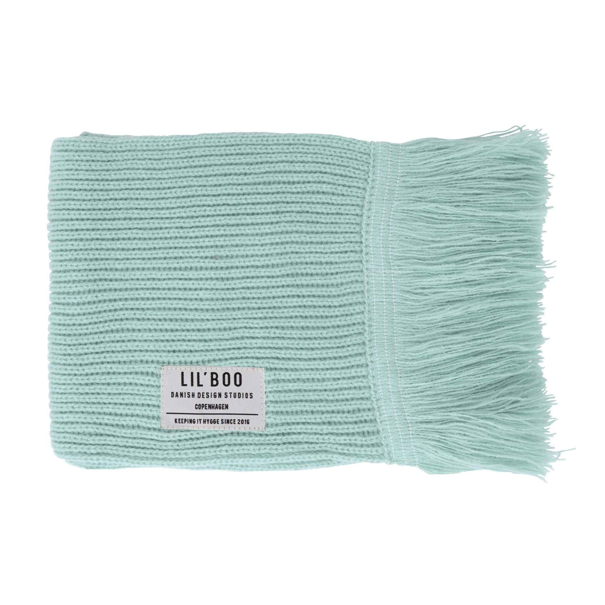 Lilâ€™ Boo | Hygge Sjaal Mist Mint