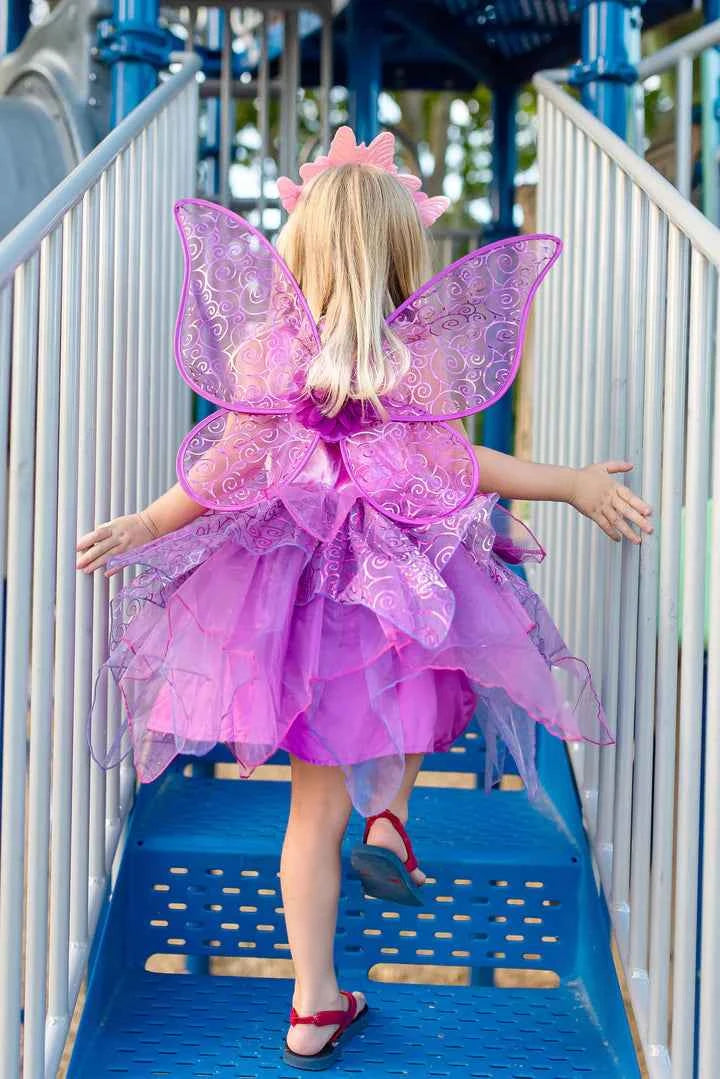 Little Adventures | Purple Blossom Fairy Wings  (3Y+)
