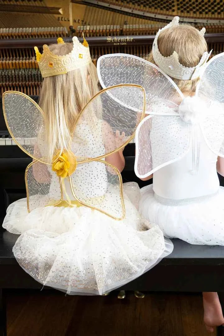 Little Adventures | Vleugels Glitter Goud (3Y+)