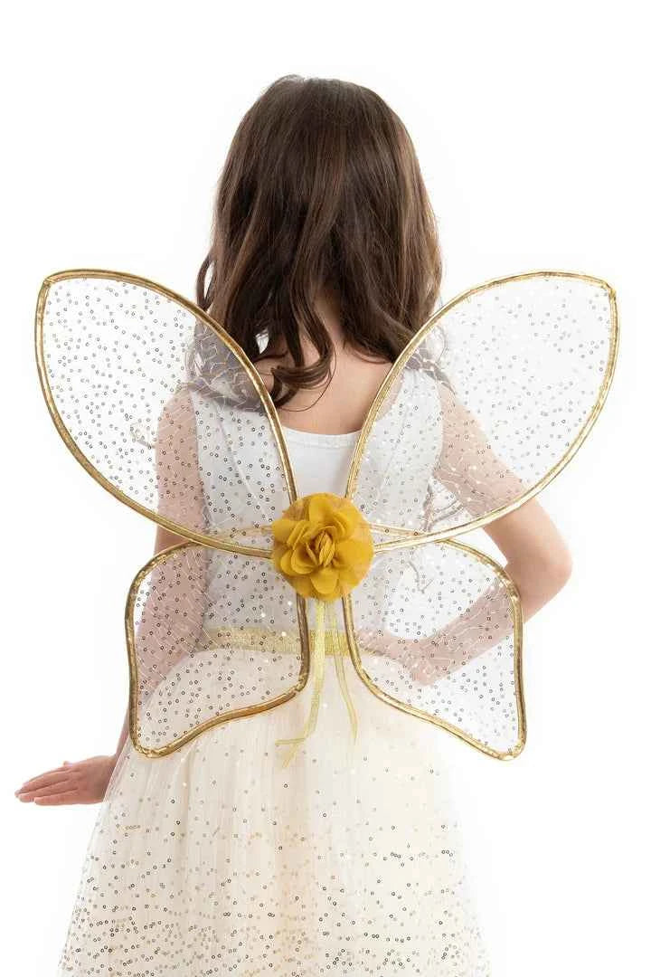 Little Adventures | Vleugels Glitter Goud (3Y+)