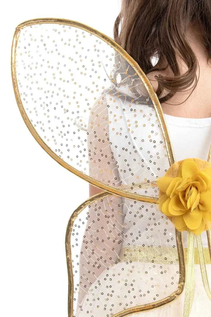 Little Adventures | Vleugels Glitter Goud (3Y+)