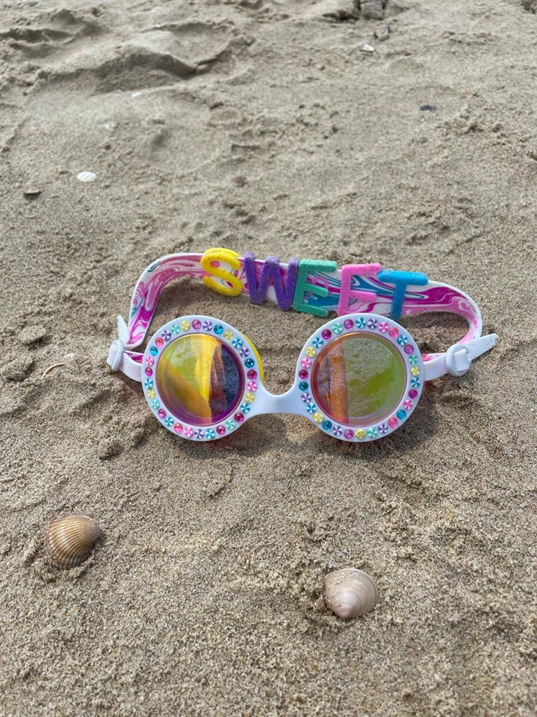 Bling2o | Zwembril Bright Stripe Rainbow Ribbon +6Y