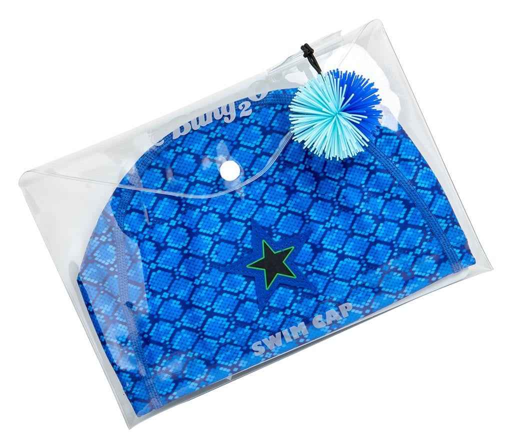 Bling2o | Blue Swim Cap Slang +3Y