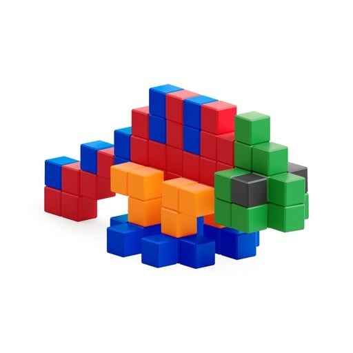 Pixio | Magnetische Blokken Story Series Bright Animals 90 Stuks
