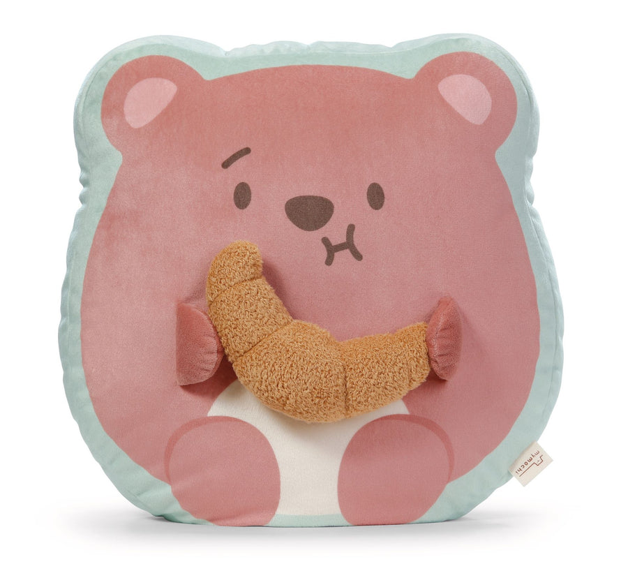 Nici | mymochi knuffel beer nomo met croissant