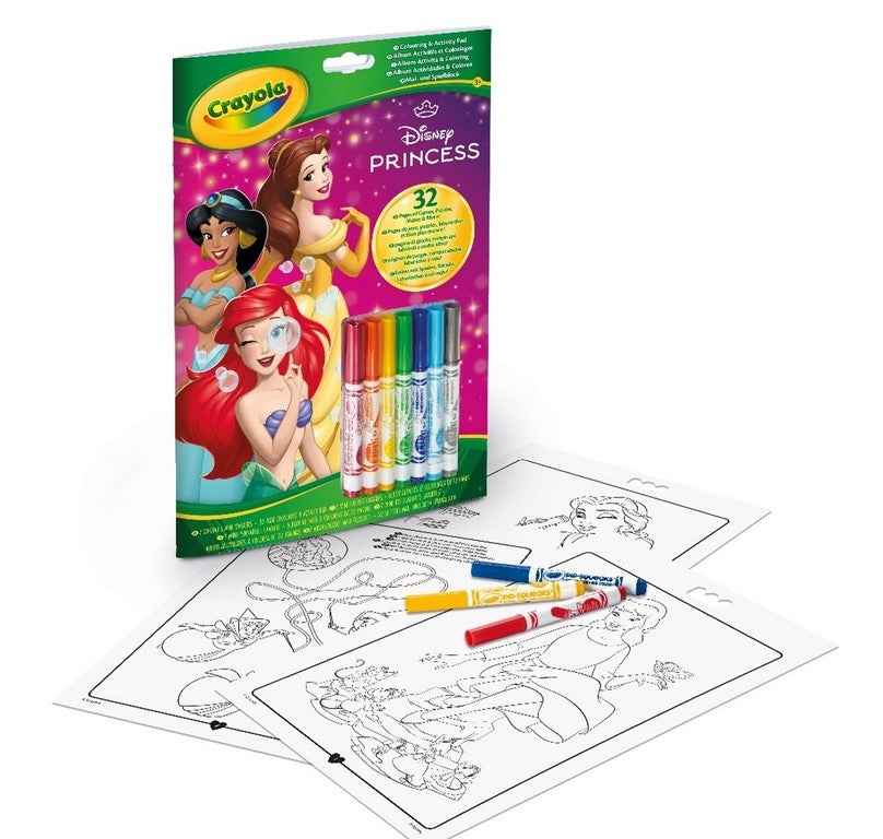 Crayola | Disney Princess Color & Sticker Activity Set