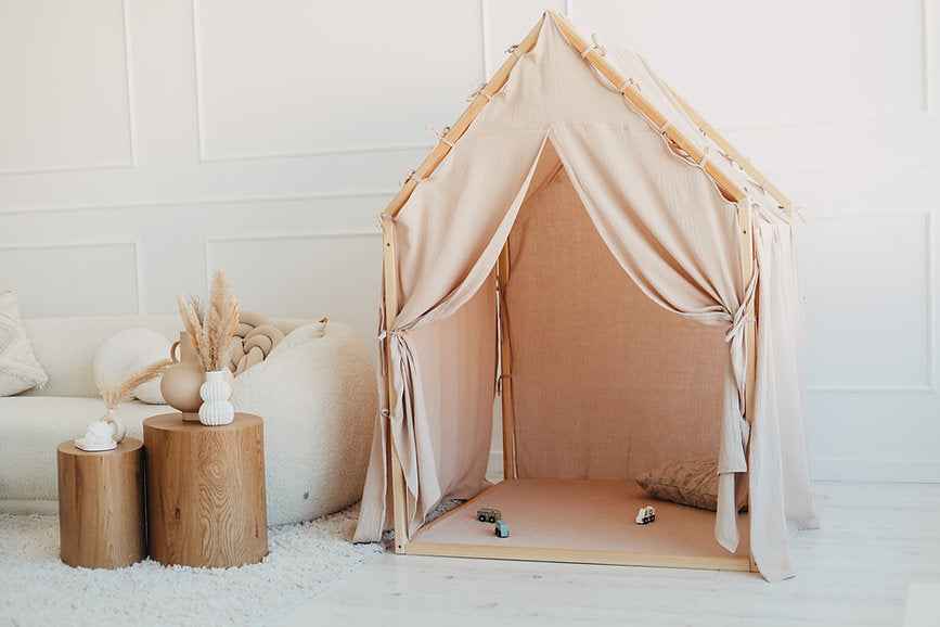 Moje  | Speelhuisje Scandi II - Beige