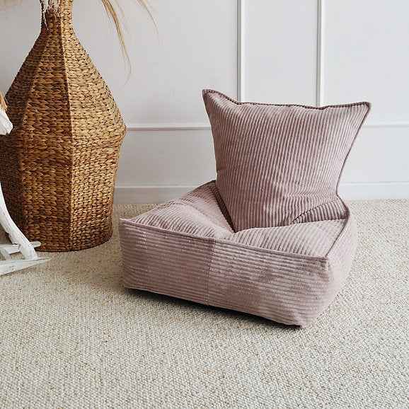 Moje | Velvet Rib Corduroy - Beanbag Dirty Pink