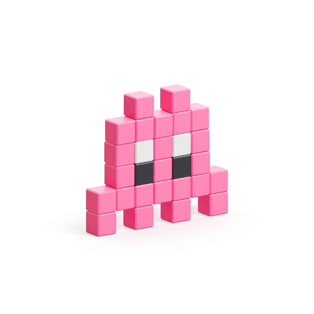 Pixio | Magnetische Blokken Story Series Mini Monsters Pin 28 Stuks