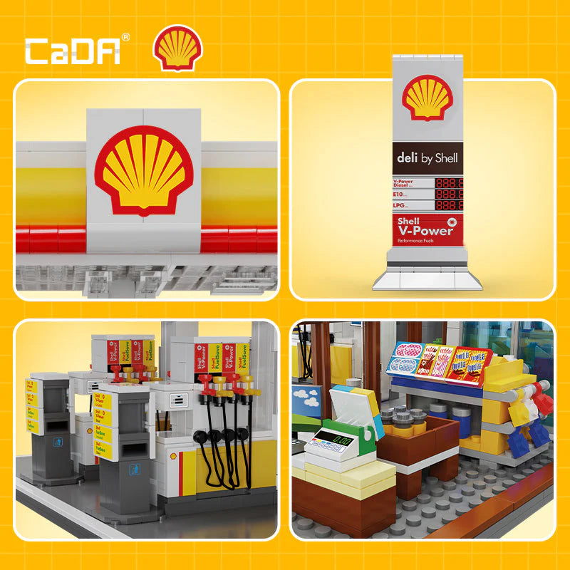 CaDA | Building Series - Shell Retail Station 1309 Stuks