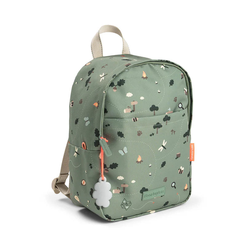 Done by Deer | kleuterrugzak tiny trails green 7,5l