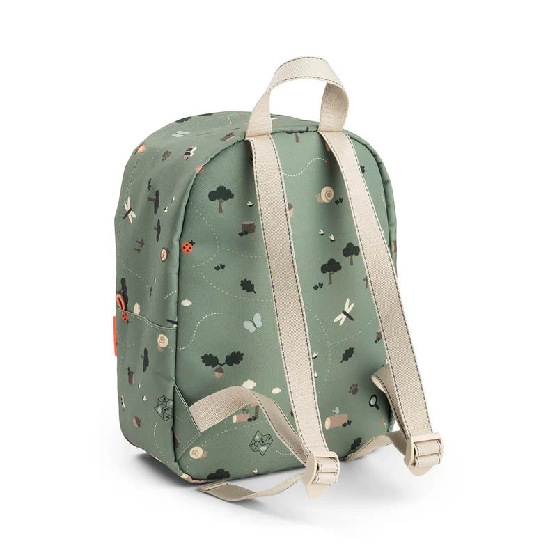 Done by Deer | kleuterrugzak tiny trails green 7,5l