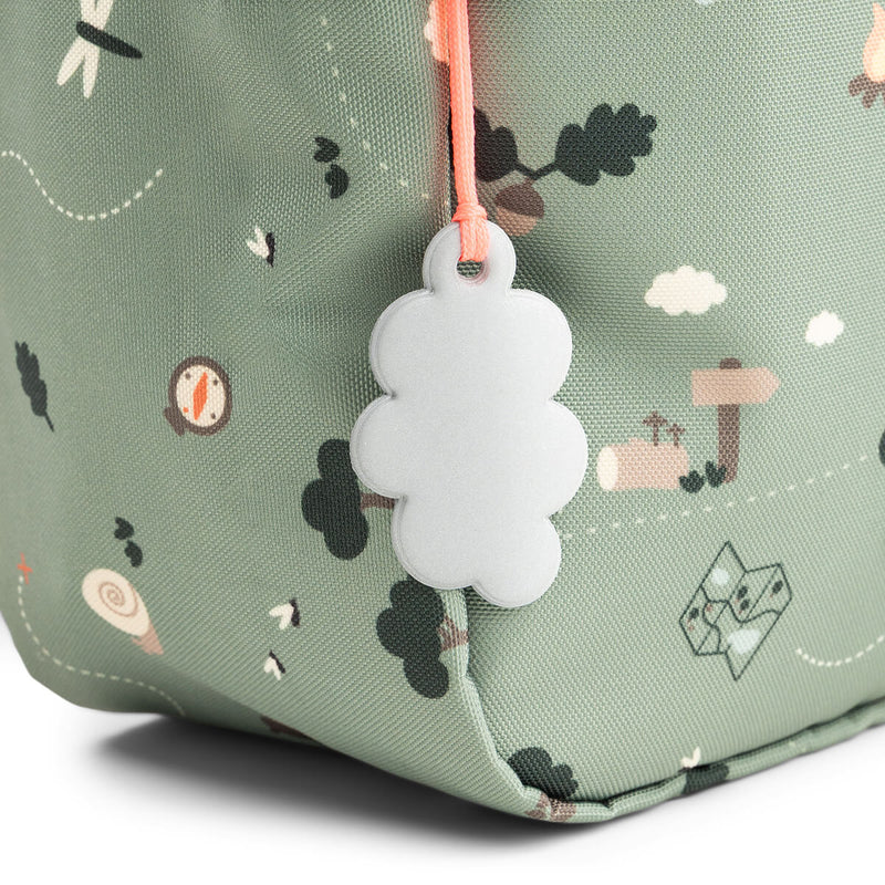 Done by Deer | kleuterrugzak tiny trails green 7,5l