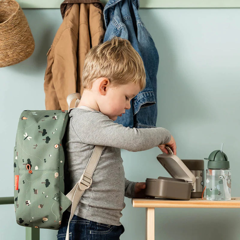 Done by Deer | kleuterrugzak tiny trails green 7,5l