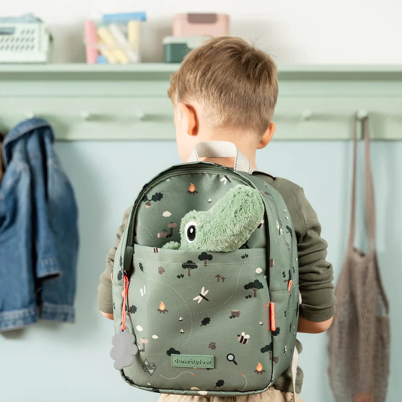 Done by Deer | kleuterrugzak tiny trails green 7,5l