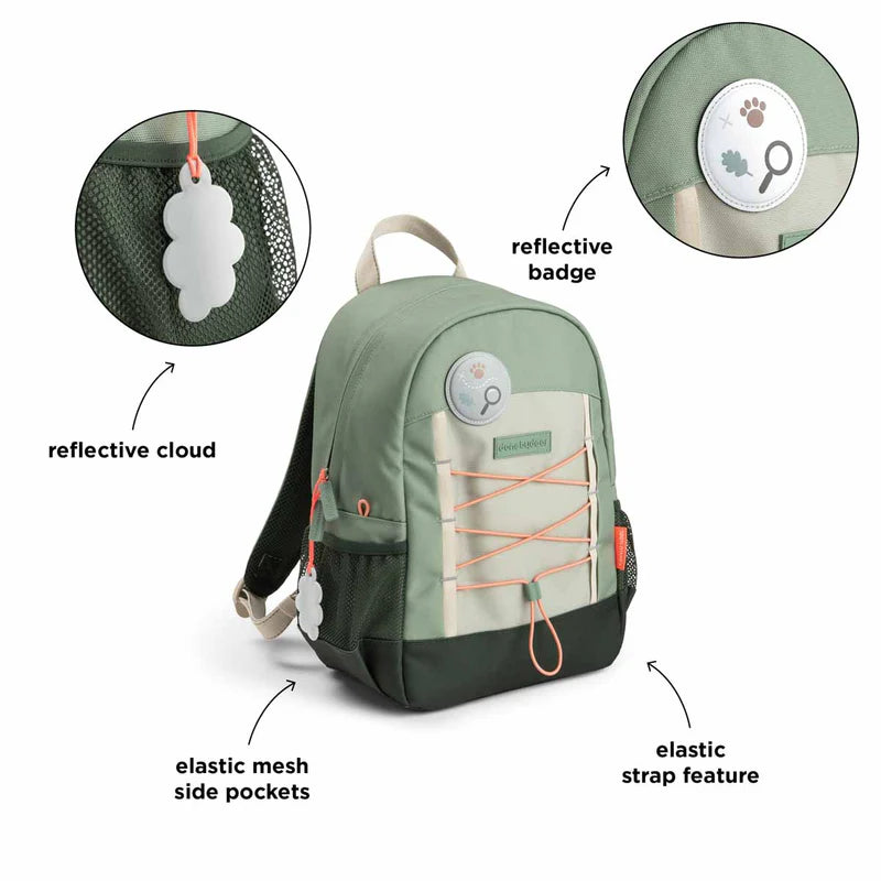 Done by Deer | rugzak tiny trails green 13l