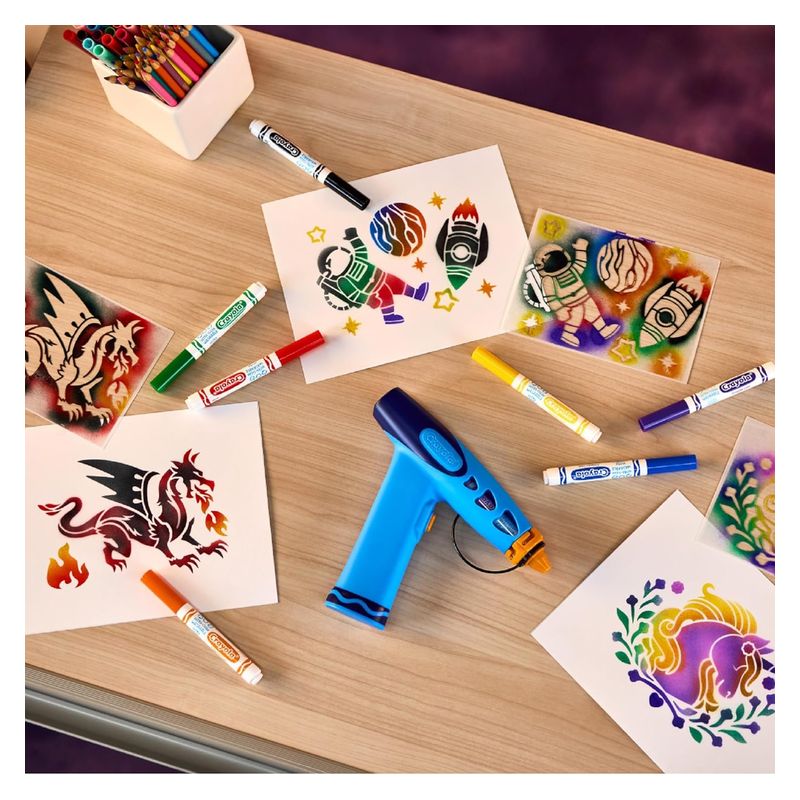Crayola | marker airbrush