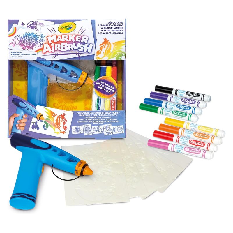 Crayola | marker airbrush