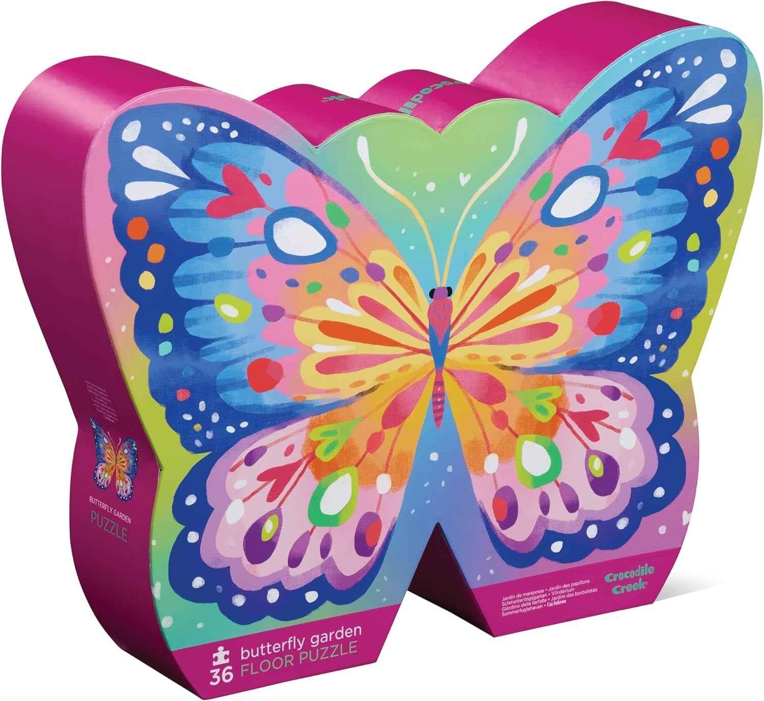 Crocodile Creek Butterfly Garden 36-Piece Puzzle