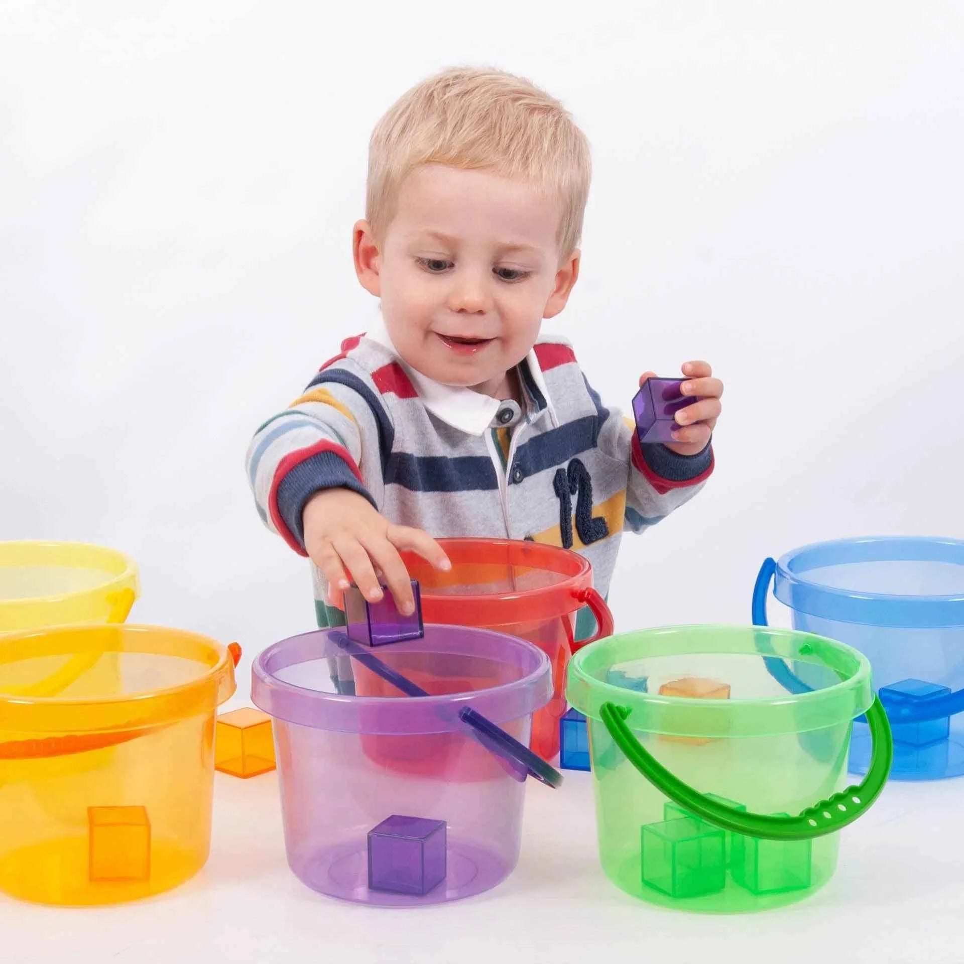 Tickit | Transparent Color Buckets