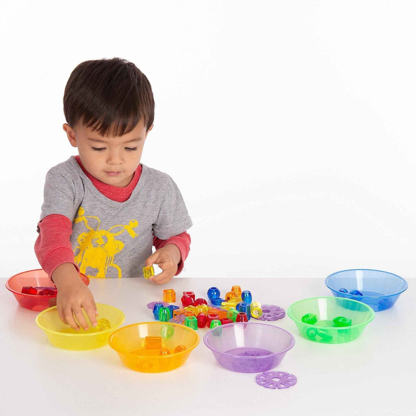 Tickit | Translucent Color Sorting Bowls