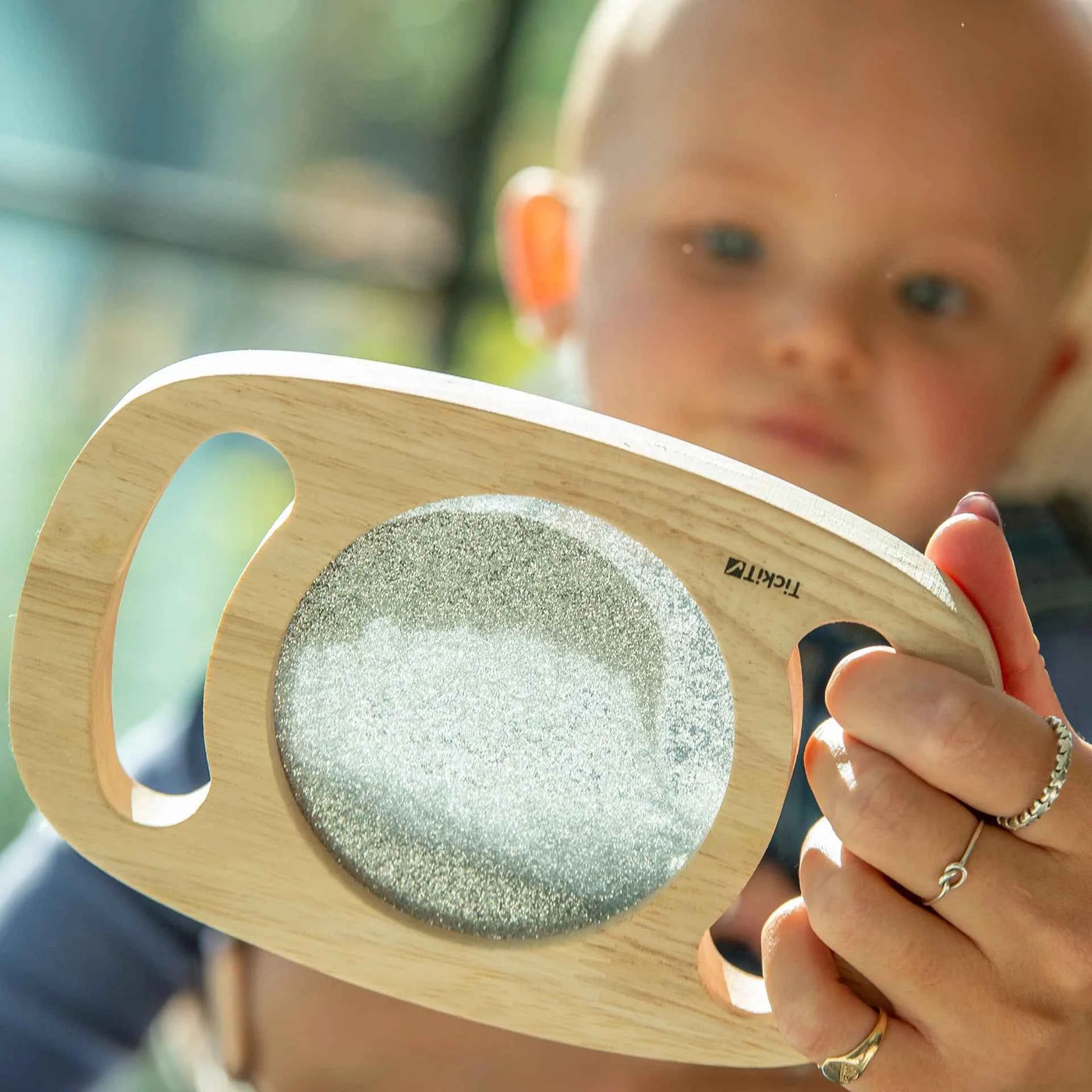 Tickit | Gemakkelijk Vast Te Houden Glitterpanelen Zilver