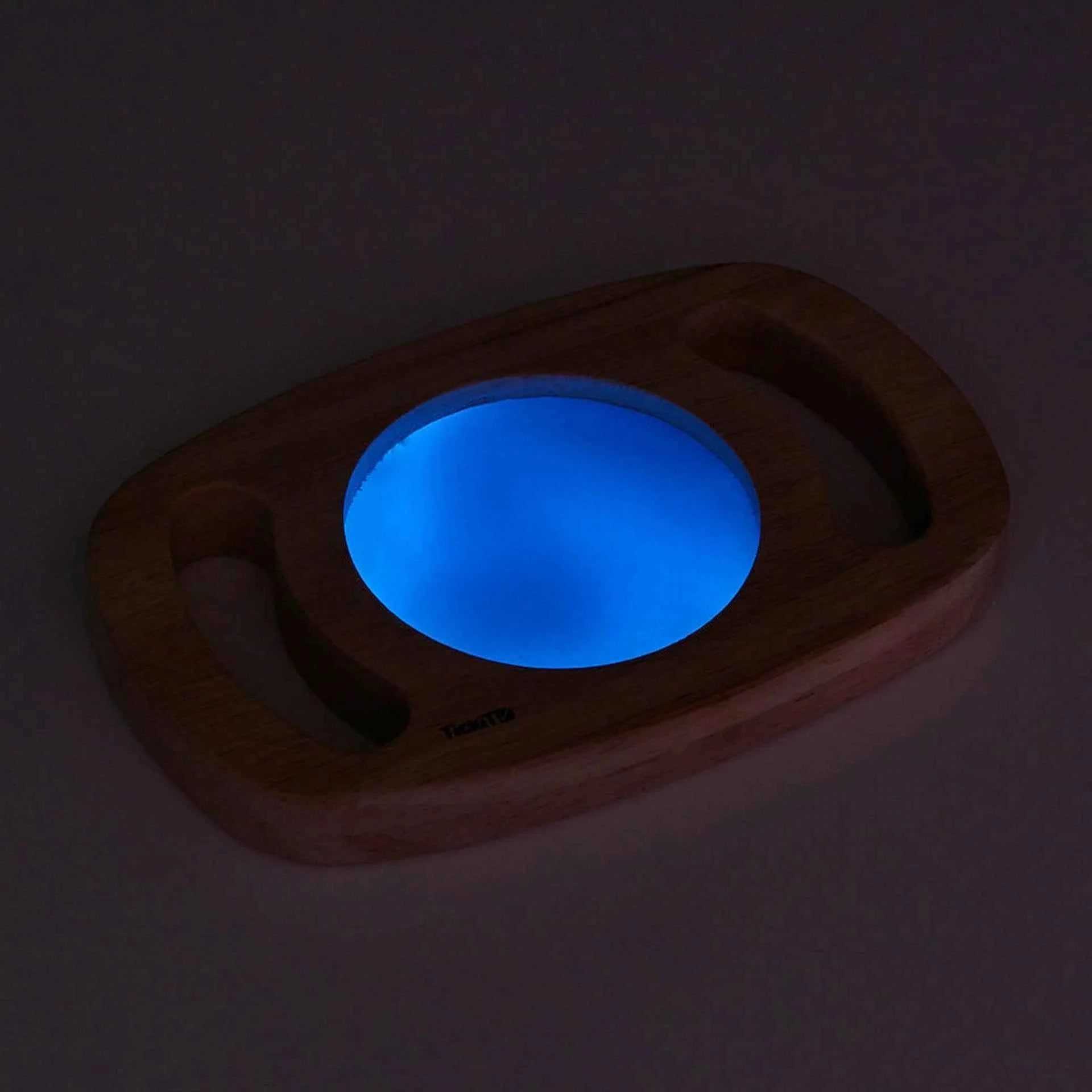 Tickit | Gemakkelijk vast te houden Glow-paneel Blauw