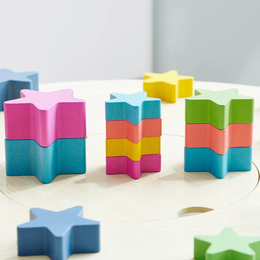 Tickit | regenboog houten sterren