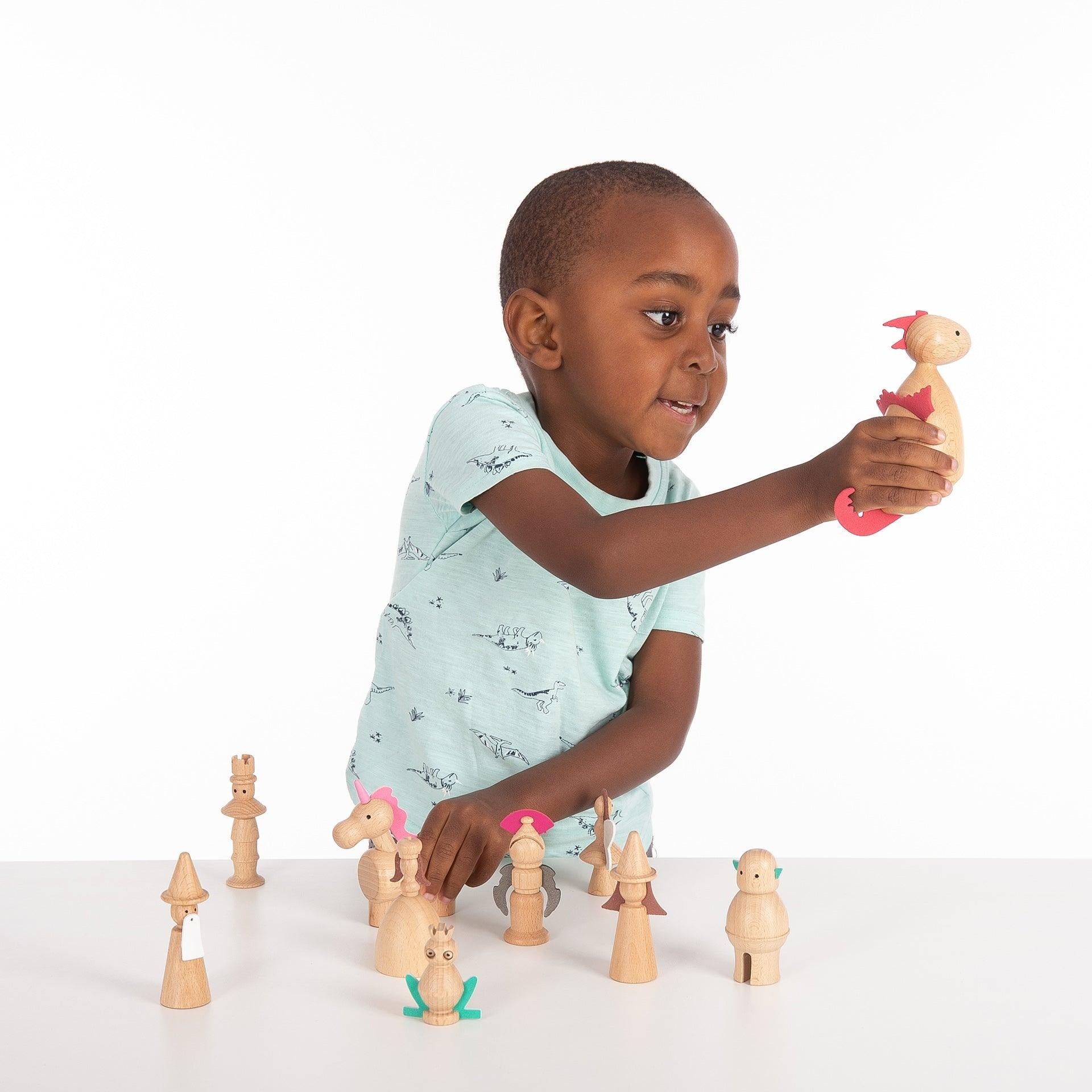 Tickit | Houten Betoverde Figuren