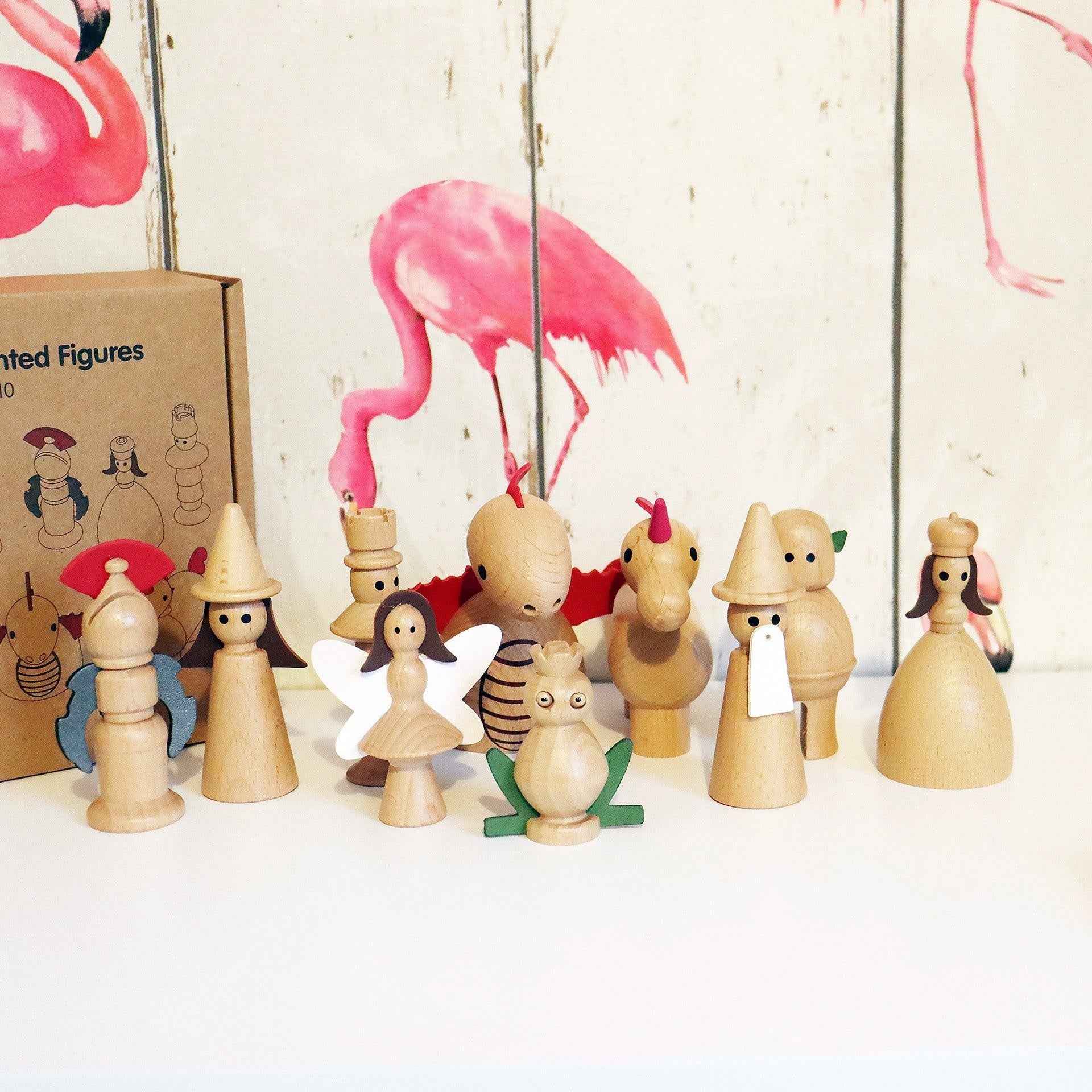 Tickit | Houten Betoverde Figuren