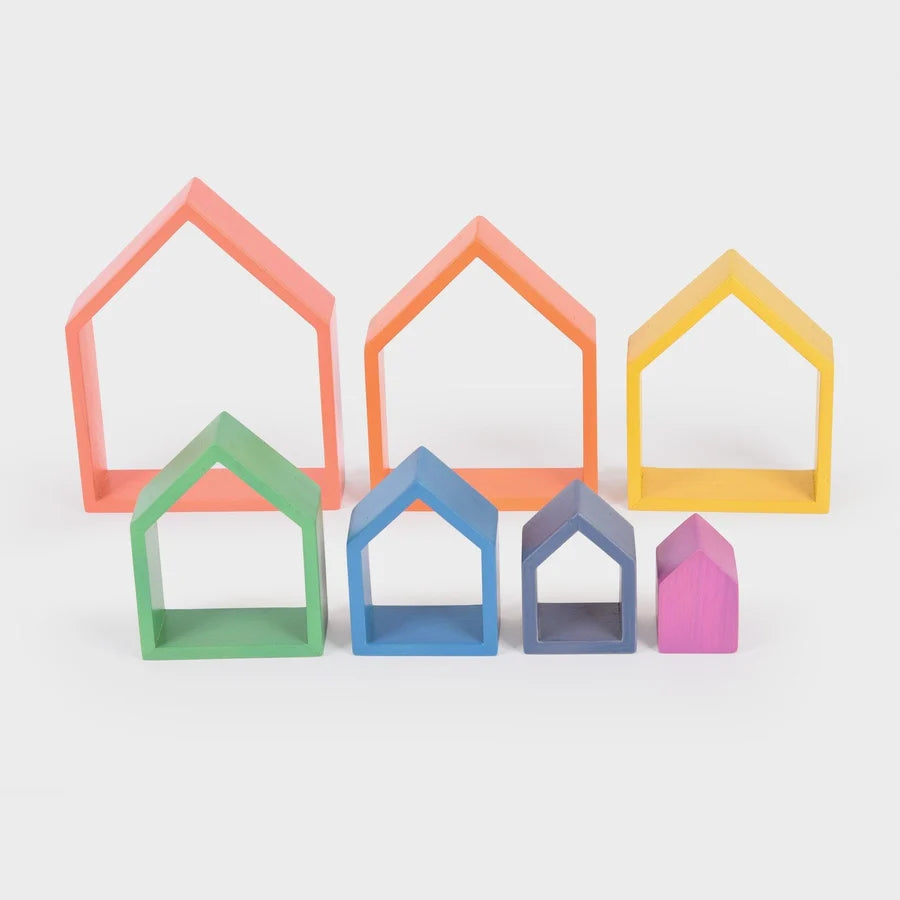 Tickit | regenboog houten architect huizen