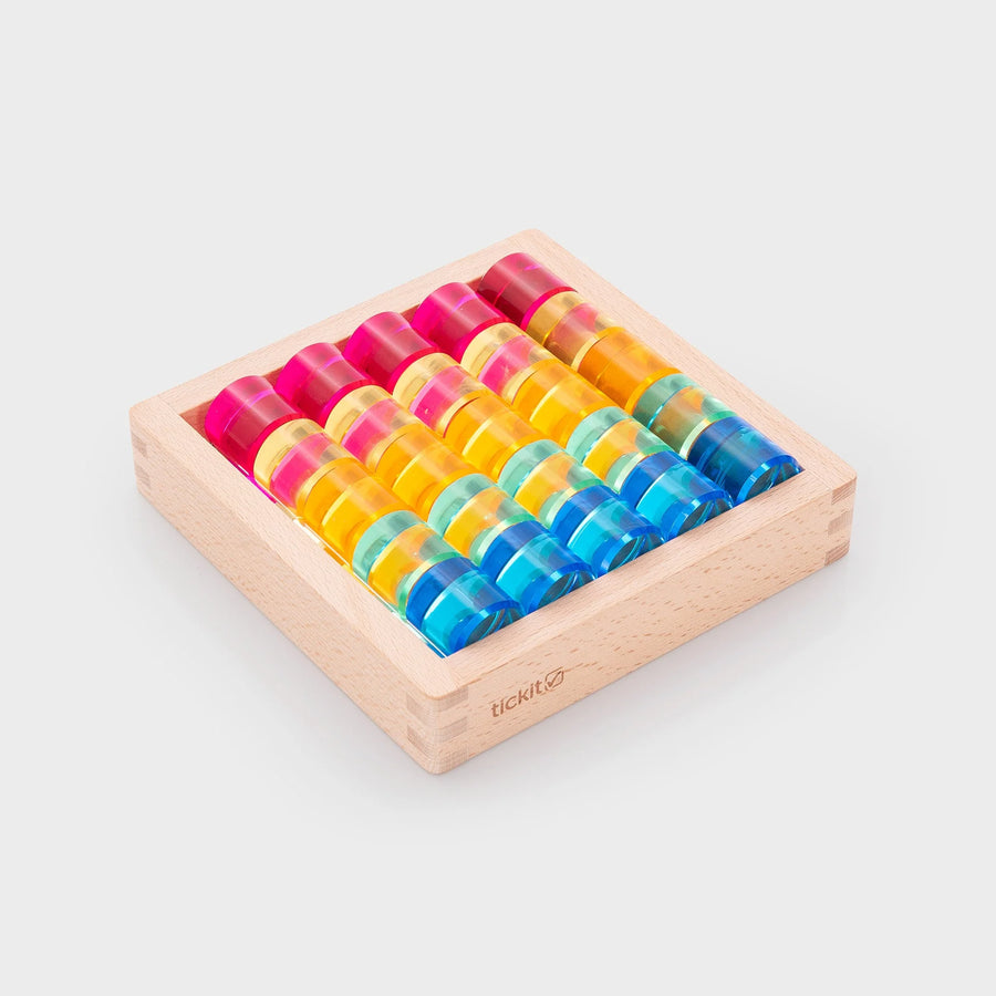 Tickit | edelsteen cirkel spiegeltray