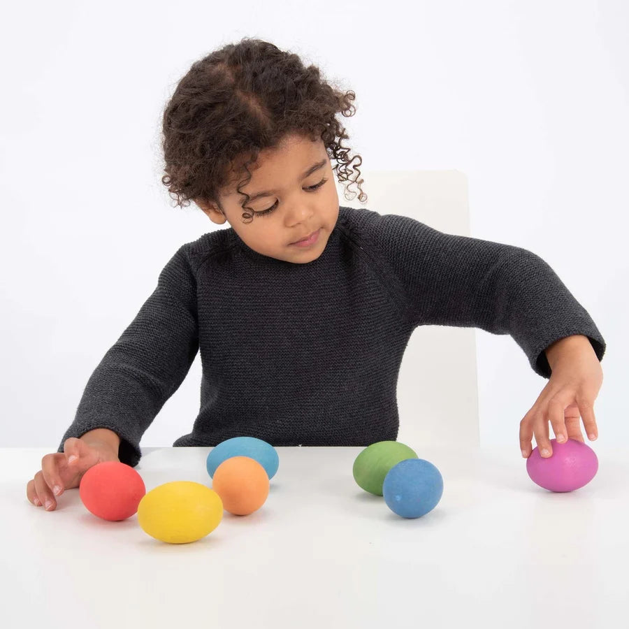 Tickit | regenboog houten eieren