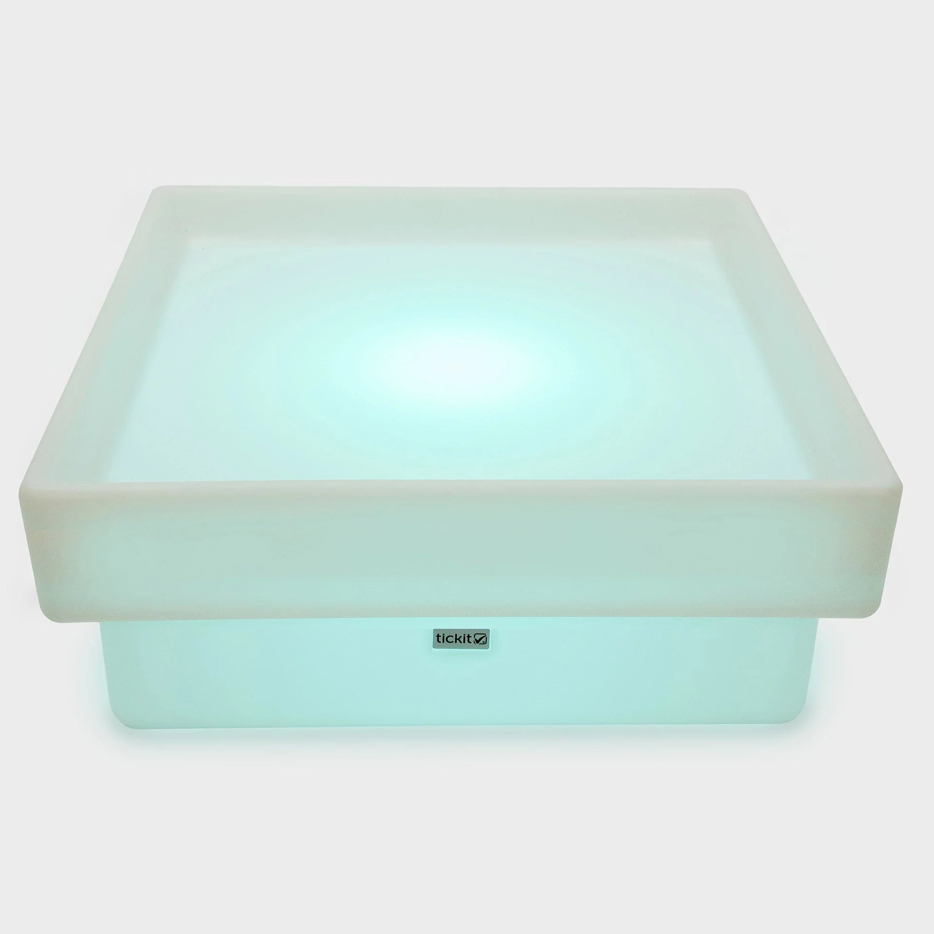 Tickit |  Lage Vierkante Sensorische Ontdekkings Tafel Met Sfeerverlichting