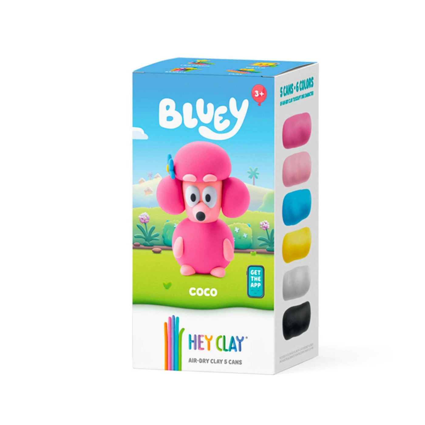 Hey Clay | Modeling Clay Bluey & Friends - Coco