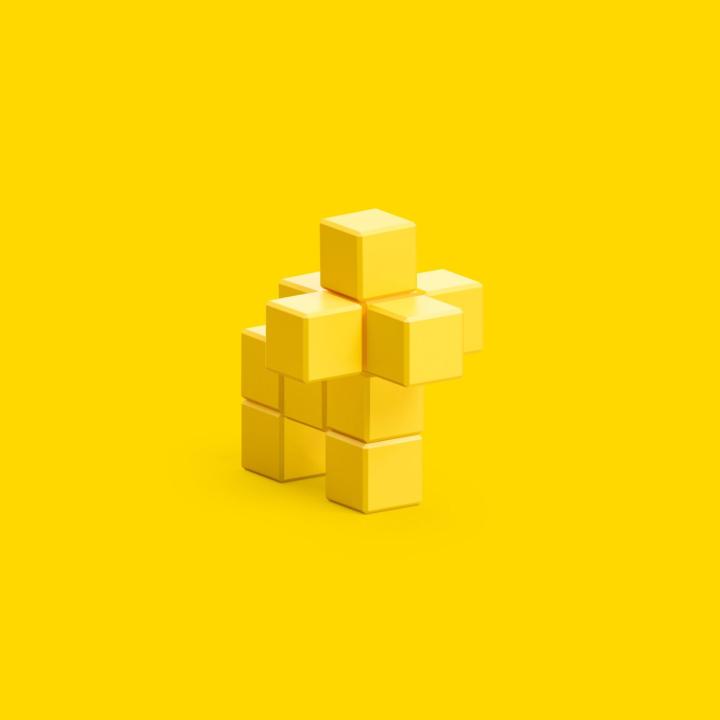 Pixio | Magnetische Blokken Color Series Yellow Lion 11 Stuks