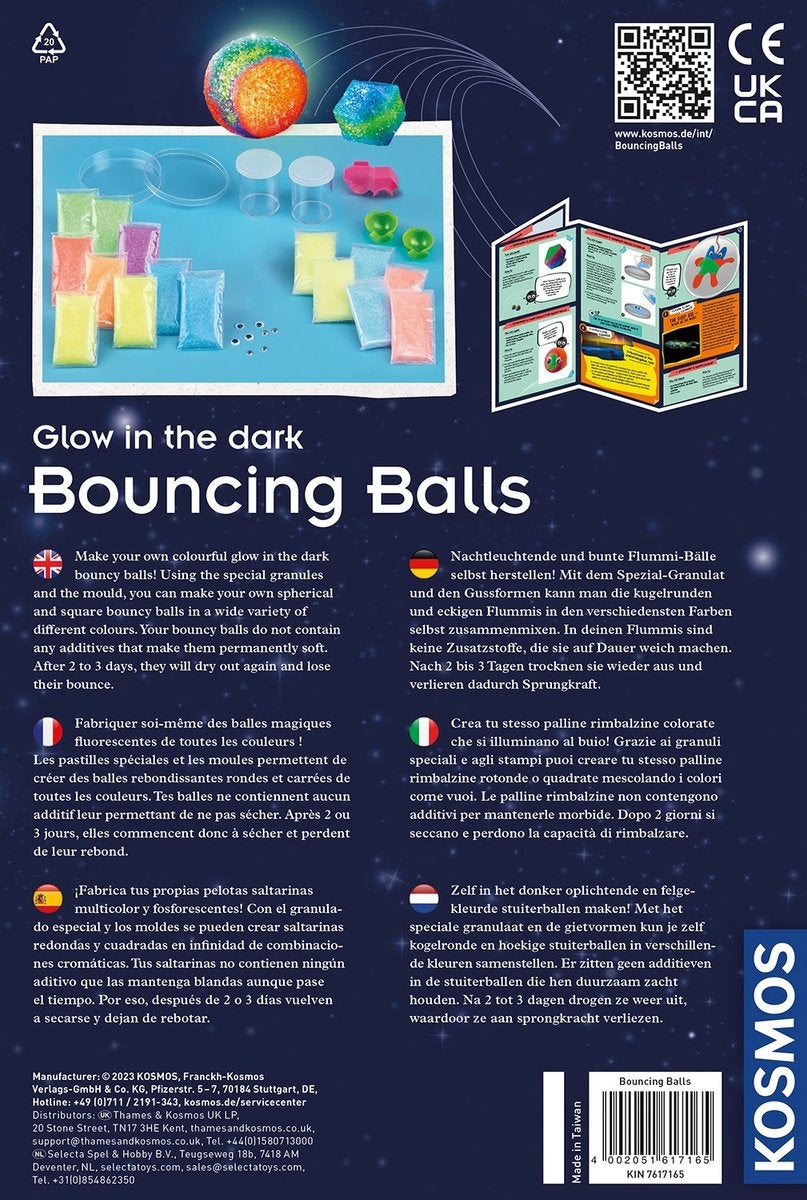 Kosmos | Glow In The Dark Bouncing Balls