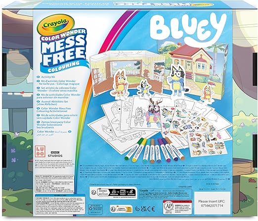 Crayola | color wonder activity set bluey